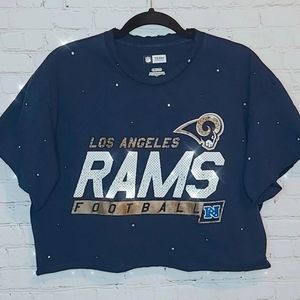 Los Angeles Rams Crop Tee